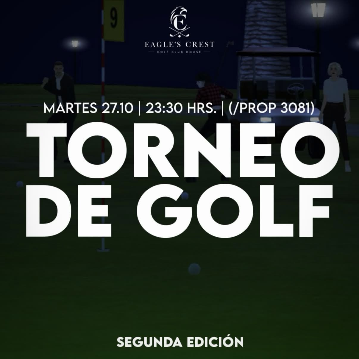 Evento: Torneo de Golf – Segunda Edición