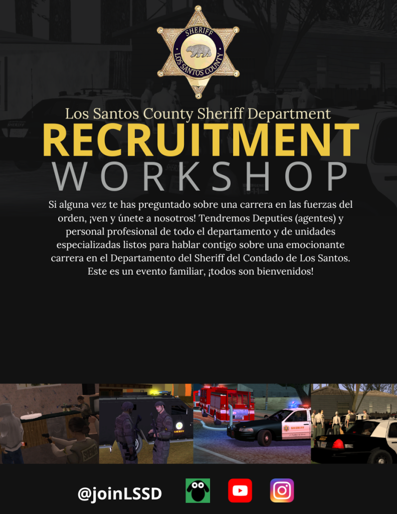 Evento: LSSD RECRUITMENT WORKSHOP