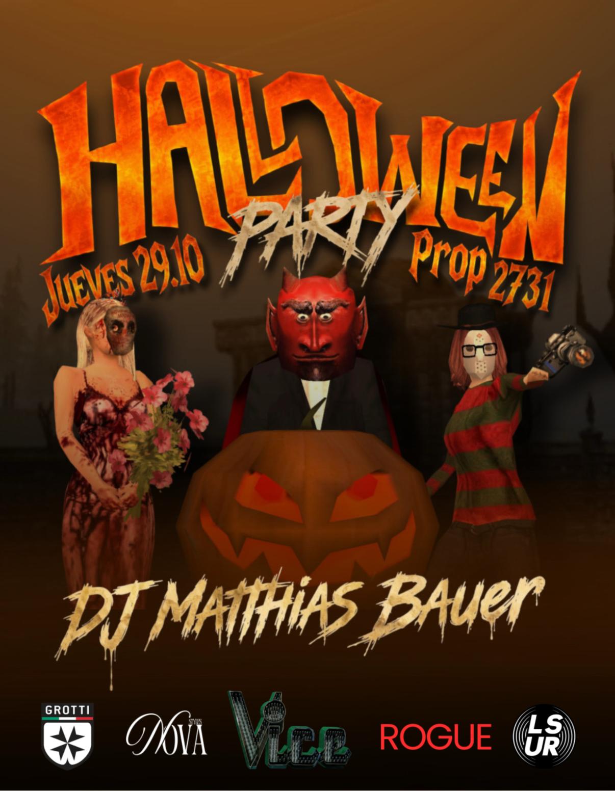 Evento: ROGUE X VICE : HALLOWEEN PARTY