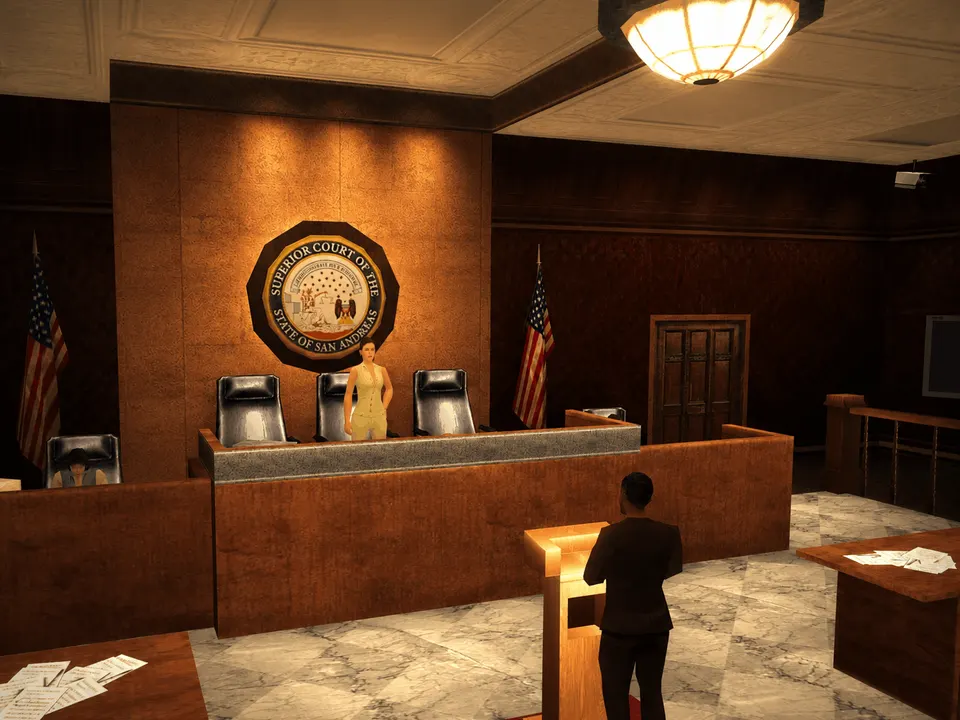 Sala del Tribunal Superior del Estado de San Andreas